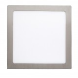 RABALUX 2668 | Lois Rabalux fali, mennyezeti LED panel négyzet 1x LED 1400lm 3000K szatén króm, fehér