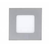 RABALUX 5590 | Lois Rabalux beépíthető LED panel négyzet 90x90mm 1x LED 170lm 3000K IP44 króm, fehér