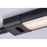 RABALUX 78026 | Hanson Rabalux pultmegvilágító lámpa mozgásérzékelő, fényerőszabályzós érintőkapcsoló szabályozható fényerő 1x LED       570lm 3000K fekete, fehér