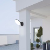 RABALUX 8135 | Varna Rabalux falikar lámpa mozgásérzékelő UV álló műanyag 1x LED 720lm 4000K IP54 UV fekete, fehér