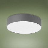 TK LIGHTING 1584 | Rondo-TK Tk Lighting mennyezeti lámpa 4x E27 szürke, fehér