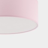 TK LIGHTING 3228 | Rondo-TK Tk Lighting mennyezeti lámpa 2x E27 rózsaszín, fehér