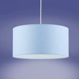 TK LIGHTING 3232 | Rondo-TK Tk Lighting függeszték lámpa rövidíthető vezeték 1x E27 kék, fehér
