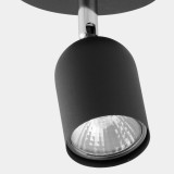 TK LIGHTING 3298 | Top-TK Tk Lighting spot lámpa elforgatható alkatrészek 1x GU10 fekete, króm
