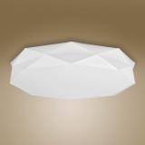 TK LIGHTING 4225 | Kantoor Tk Lighting mennyezeti lámpa 6x E27 fehér, opál