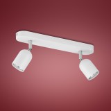 TK LIGHTING 4412 | Top-TK Tk Lighting spot lámpa elforgatható alkatrészek 2x GU10 fehér