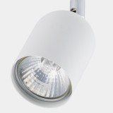 TK LIGHTING 4496 | Tracer Tk Lighting rendszerelem spot lámpa elforgatható alkatrészek 1x GU10 fehér, króm