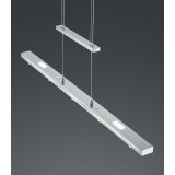 TRIO 379190707 | Lacal Trio függeszték lámpa ellensúlyos, állítható magasság 7x LED 2450lm 3000 - 5000K matt nikkel, opál