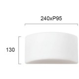 VIOKEF 3010600 | Best Viokef fali, mennyezeti lámpa 1x E27 matt opál, fehér