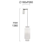 VIOKEF 4196200 | Maya-VI Viokef fali lámpa 1x E27 fehér
