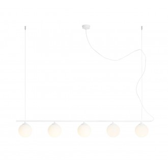 ALDEX 1006F | Beryl Aldex függeszték lámpa 5x E14 fehér, opál