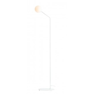 ALDEX 1064A | Pure-AL Aldex álló lámpa 164cm kapcsoló 1x E14 fehér, opál