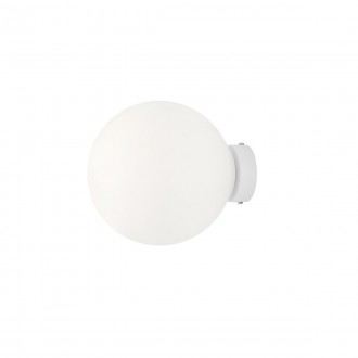 ALDEX 1076C_M | Ball-AL Aldex fali lámpa gömb 1x E27 fehér, opál
