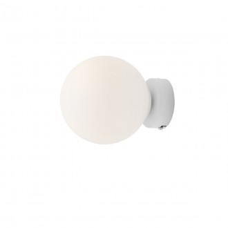ALDEX 1076C_S | Ball-AL Aldex fali lámpa gömb 1x E14 fehér, opál