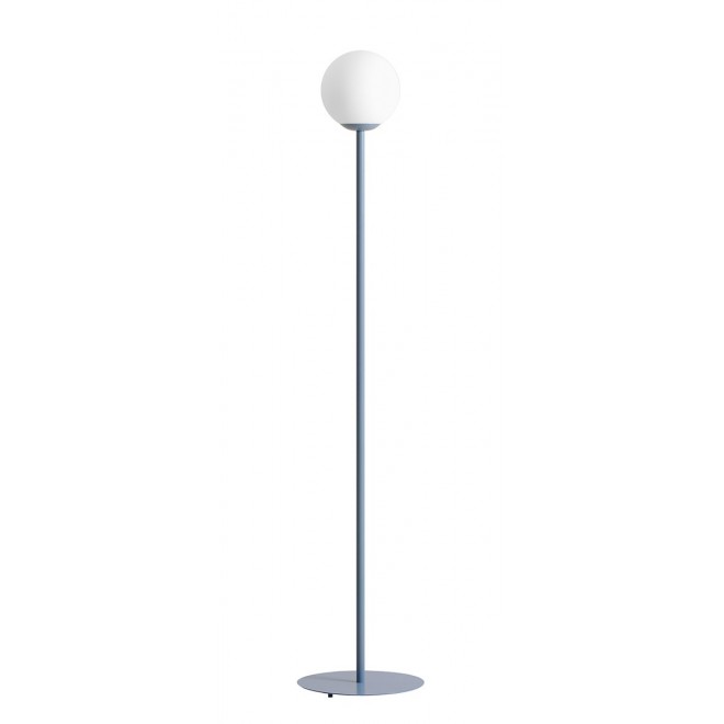 ALDEX 1080A16 | Dusty-AL Aldex álló lámpa 162cm kapcsoló 1x E27 pasztell kék, opál
