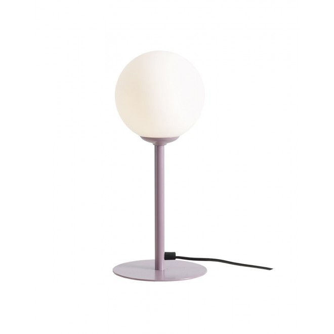 ALDEX 1080B13 | Pinne Aldex asztali lámpa 35cm vezeték kapcsoló 1x E14 orgonalila, opál