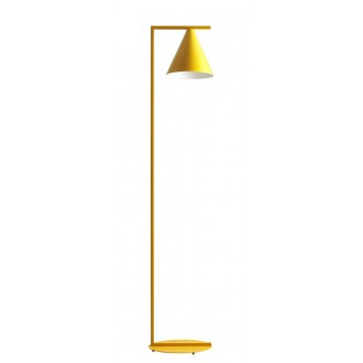 ALDEX 1108A14 | Form-AL Aldex álló lámpa 165cm kapcsoló 1x E27 sárga, fehér