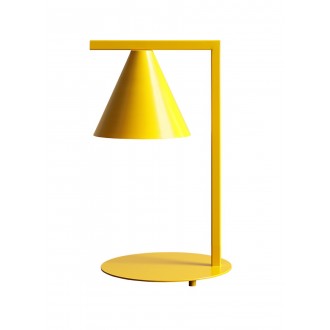 ALDEX 1108B14 | Form-AL Aldex asztali lámpa 40cm kapcsoló 1x E14 sárga, fehér