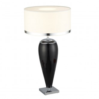ARGON 365 | Lorena-AR Argon asztali lámpa 60cm vezeték kapcsoló 1x E27 króm, fekete, fehér