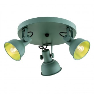 ARGON 6265 | Lenora Argon spot lámpa elforgatható alkatrészek 3x E14 zöld