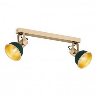 ARGON 7143 | Lenora Argon spot lámpa elforgatható alkatrészek 2x E14 arany, zöld