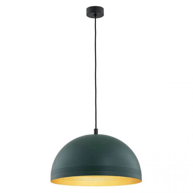ARGON 8243 | Bonita-AR Argon függeszték lámpa 1x E27 zöld, fekete, arany
