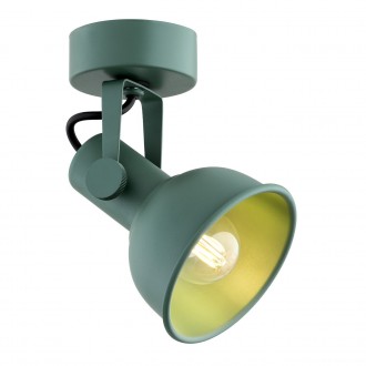 ARGON 8299 | Lenora Argon spot lámpa elforgatható alkatrészek 1x E14 zöld