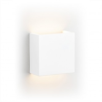 ARGON 8358 | Gent-AR Argon fali lámpa négyzet 1x LED 486lm 3000K fehér