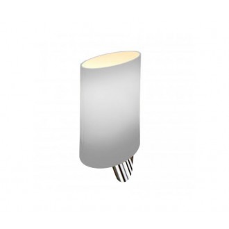 AZZARDO 0141 | Rosa-AZ Azzardo falikar lámpa 1x E14 matt nikkel, fehér
