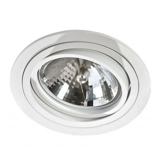 AZZARDO 0861 | Stan-AZ Azzardo beépíthető lámpa kerek elforgatható fényforrás Ø170mm 1x G53 / AR111 fehér