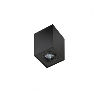 AZZARDO 2137 | Eloy Azzardo mennyezeti lámpa téglalap elforgatható fényforrás 1x GU10 fekete