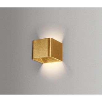 AZZARDO 2425 | Felix-AZ Azzardo fali lámpa négyzet 1x LED 500lm 3000K arany