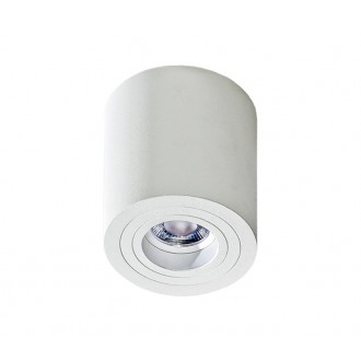 AZZARDO 2818 | Brant Azzardo mennyezeti lámpa henger elforgatható fényforrás 1x GU10 fehér