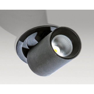 AZZARDO 2829 | Luna-AZ Azzardo beépíthető lámpa elforgatható alkatrészek Ø60mm 1x LED 1270lm 3000K fekete