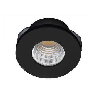 AZZARDO 3381 | Fill Azzardo beépíthető lámpa kerek USB csatlakozó Ø45mm 1x LED 425lm 3000K fekete