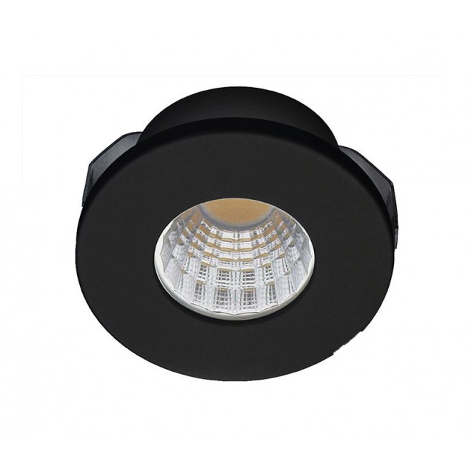 AZZARDO 3381 | Fill Azzardo beépíthető lámpa kerek USB csatlakozó Ø45mm 1x LED 425lm 3000K fekete