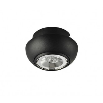 AZZARDO 3399 | Nemo-AZ Azzardo beépíthető lámpa kerek elforgatható fényforrás Ø85mm 1x GU10 fekete