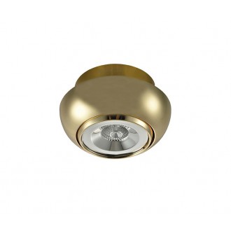 AZZARDO 3401 | Nemo-AZ Azzardo beépíthető lámpa kerek elforgatható fényforrás Ø85mm 1x GU10 arany