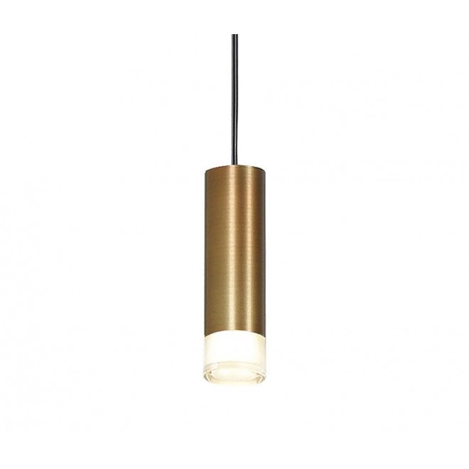 AZZARDO 3457 | Ziko Azzardo rendszerelem 3m lámpa henger 1x G9 antikolt réz, fekete, áttetsző