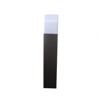 AZZARDO 4444 | Sorano-AZ Azzardo álló lámpa 50cm 1x E27 IP54 fekete, opál