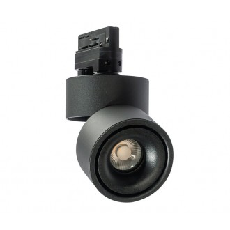 AZZARDO 4551 | AZ-3-Phase-Track Azzardo rendszerelem lámpa elforgatható alkatrészek 1x LED 1100lm 4000K fekete