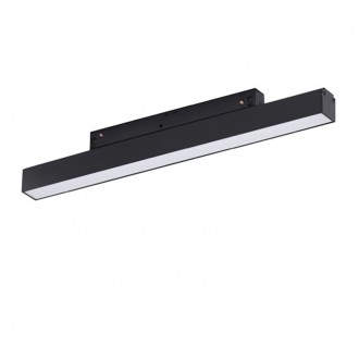 AZZARDO 4603 | AZ-Track-Magnetic Azzardo rendszerelem lámpa téglatest mágnes 1x LED 550lm 3000K fekete, opál
