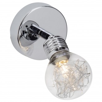 BRILLIANT 21210/15 | Bulb Brilliant spot lámpa elforgatható alkatrészek 1x G9 króm, áttetsző
