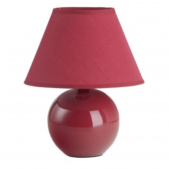 BRILLIANT 61047/01 | PrimoB Brilliant asztali lámpa 23cm vezeték kapcsoló 1x E14 piros