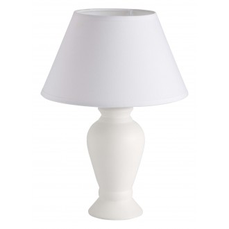 BRILLIANT 92724/05 | DonnaB Brilliant asztali lámpa 32cm vezeték kapcsoló 1x E14 fehér