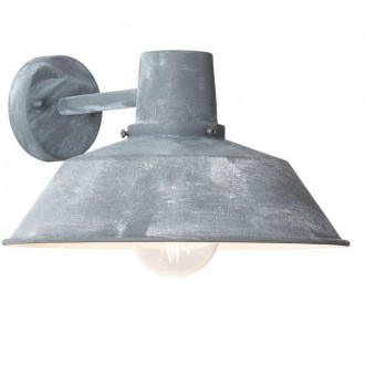 BRILLIANT 96290/70 | Humphrey Brilliant falikar lámpa 1x E27 IP44 beton