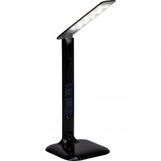 BRILLIANT G94871/06 | GlennB Brilliant asztali lámpa 55cm fényerőszabályzós érintőkapcsoló 1x LED 300lm 2700 <-> 6500K fekete