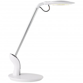 BRILLIANT G99054/05 | Elina-BRI Brilliant asztali lámpa 46cm fényerőszabályzós érintőkapcsoló elforgatható alkatrészek 1x LED 625lm 2500 <-> 6100K fehér, ezüst