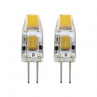 EGLO 110158 | G4 1,2W -> 11W Eglo csepp LED fényforrás SMD DIM 100lm 2700K szabályozható fényerő, 2 darabos szett 300°