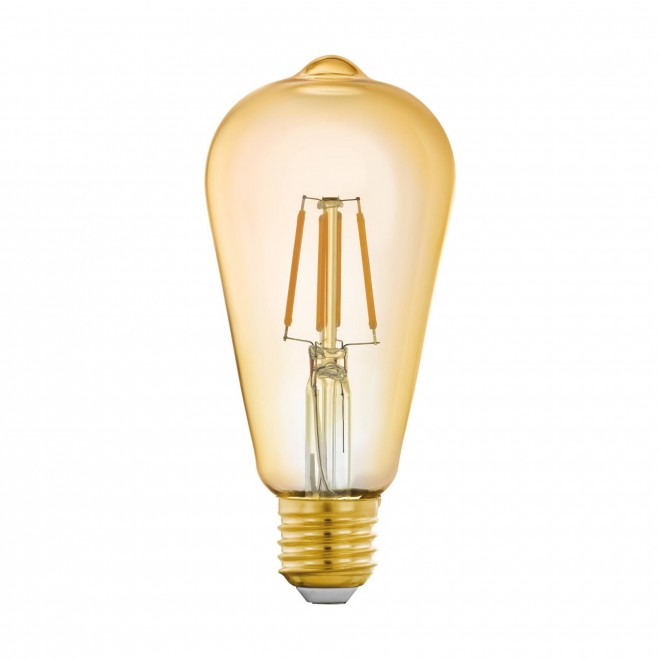 EGLO 11865 | E27 5,5W -> 41W Eglo Edison ST64 LED fényforrás filament okos világítás 500lm 2200K szabályozható fényerő, távirányítható CRI>80